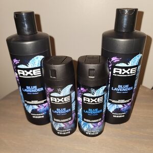 AXE Blue Lavender Men Grooming Cleanser Set